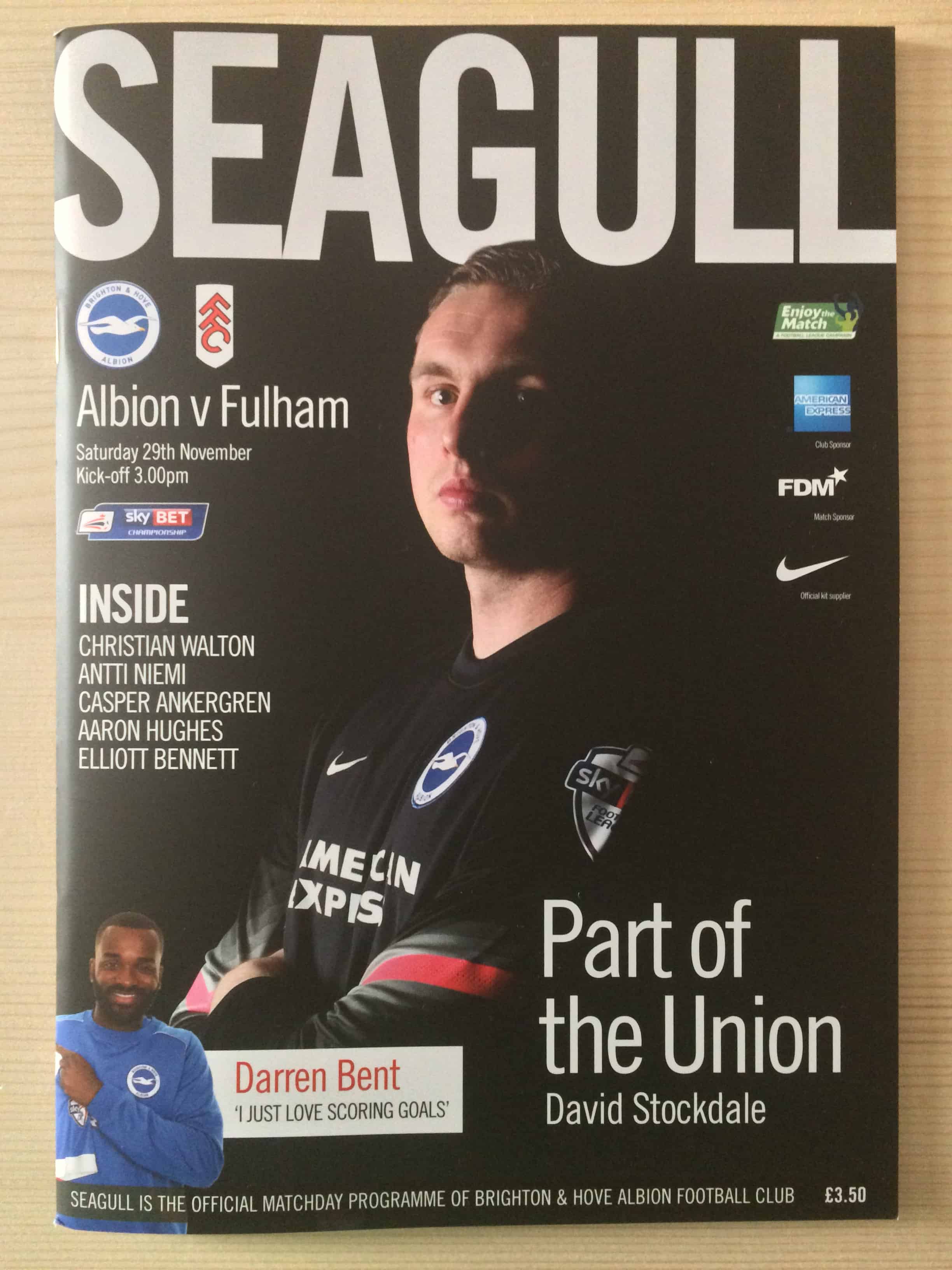 Brighton & Hove Albion FC v Fulham FC